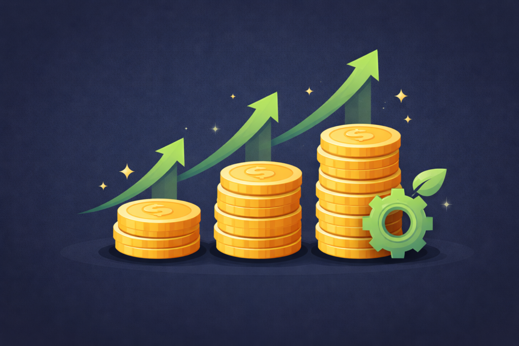 Step 3 to fund a SaaS startups without VC, use recurring revenue as fuel for growth and reinvest profits strategically